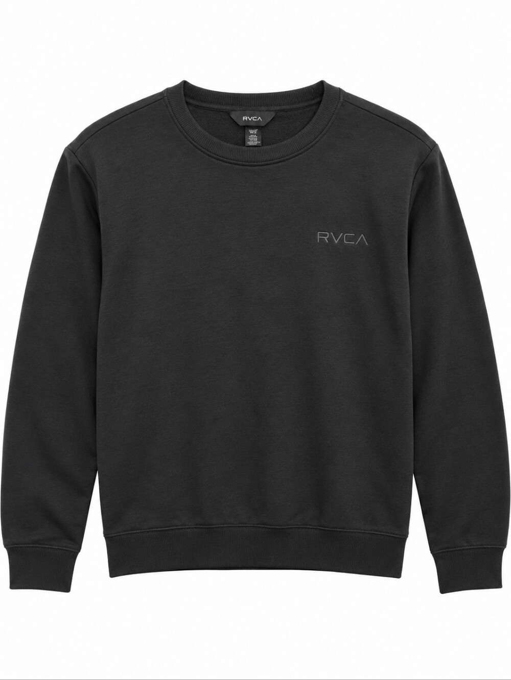Nwot-RVCA Men’s Classic Crewneck Sweatshirt - Black